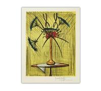 SSLDP LFHLI Bernard Buffet Abstract Poster Colorful Vintage Flowers Wall Art Bernard Buffet Canvas Painting And Prints Home Decor Picture 50x70cm No Frame