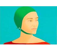 SSLDP LFHLI Classic Alex Katz Abstract Poster Female Face Wall Art Alex Katz Canvas Painting And Prints Fashion Home Decor Picture 40x60cm No Frame