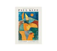 SSLDP LFHLI Classic Paul Klee Exhibition Poster Aesthetic Abstract Wall Art Paul Klee Canvas Painting And Prints For Home Decor Picture 40x60cm No Frame