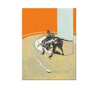 SSLDP LFHLI Famous Artist Francis Bacon Poster Abstract Bullfight Wall Art Francis Bacon Canvas Painting And Prints Home Decor Picture 40x60cm No Frame