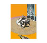 SSLDP LFHLI Famous Artist Francis Bacon Poster Abstract Bullfight Wall Art Francis Bacon Canvas Painting And Prints Home Decor Picture 40x60cm No Frame