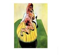 SSLDP LFHLI Francis Bacon Cubism Poster Abstract Figure Wall Art Francis Bacon Canvas Painting And Prints Nordic Home Decor Picture 40x60cmx1 No Frame