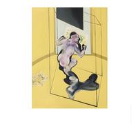 SSLDP LFHLI Francis Bacon Cubism Poster Abstract Figure Wall Art Francis Bacon Canvas Painting And Prints Nordic Home Decor Picture 40x60cmx1 No Frame
