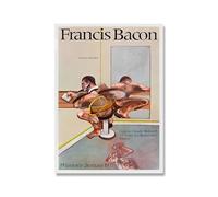 SSLDP LFHLI Francis Bacon Exhibition Poster Figures Portrait Wall Art Francis Bacon Canvas Painting And Prints Home Decor Picture 40x60cmx1 No Frame