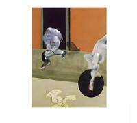 SSLDP LFHLI Francis Bacon Posters Abstract Figure Masterpiece Wall Art Francis Bacon Canvas Painting And Prints Home Decor Picture 40x60cmx1 No Frame