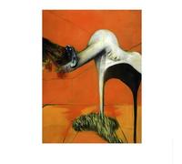 SSLDP LFHLI Francis Bacon Posters Abstract Figure Masterpiece Wall Art Francis Bacon Canvas Painting And Prints Home Decor Picture 40x60cmx1 No Frame