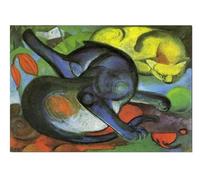 SSLDP LFHLI Franz Marcs Poster Abstract Color Animal Wall Art Franz Marcs Canvas Painting And Prints Modern Home Living Room Decor Picture 40x60cm No Frame