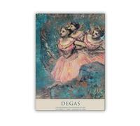 SSLDP LFHLI Impressionism Edgar Degas Vintage Poster Ballerina Wall Art Edgar Degas Canvas Painting And Prints Modern Home Decor Picture 40x60cm No Frame