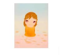 SSLDP LFHLI Japanese Classic Yoshitomo Nara Poster Dream Doll Wall Art Yoshitomo Nara Canvas Painting And Prints Kids Room Decor Picture 40x60cm No Frame