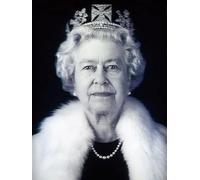 SSLDP LFHLI Queen Elizabeth II Portrait Poster Vintage Wall Art Queen Elizabeth II Canvas Painting And Prints Modern Home Decor Picture 40x60cm No Frame