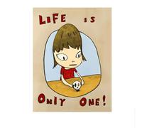 SSLDP LFHLI Yoshitomo Nara Aesthetics Poster Dream Doll Wall Art Yoshitomo Nara Canvas Painting And Prints Modern Kids Room Decor Picture 40x60cm No Frame