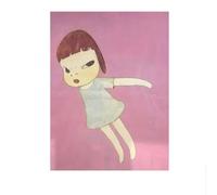 SSLDP LFHLI Yoshitomo Nara Poster Dream Doll Vintage Wall Art Yoshitomo Nara Canvas Painting And Prints Baby Kids Room Decor Picture 40x60cmx1 No Frame