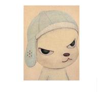 SSLDP LFHLI Yoshitomo Nara Poster Dream Doll Vintage Wall Art Yoshitomo Nara Canvas Painting And Prints Baby Kids Room Decor Picture 40x60cmx1 No Frame