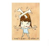 SSLDP LFHLI Yoshitomo Nara Poster Dream Doll Wall Art Yoshitomo Nara Canvas Painting And Prints Fashion Baby Kids Room Decor Picture 40x60cmx1 No Frame