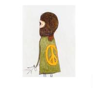 SSLDP LFHLI Yoshitomo Nara Poster Fantasy Doll Wall Art Yoshitomo Nara Canvas Painting And Prints Kawaii Home Room Decor Picture 50x70cmx1 No Frame