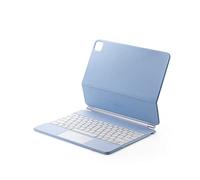 SSLQYLEE Smart Magic Keyboard for iPad Air 5 10.9 Inch Keyboard Cover (Colour: Sky Blue, Size: Pro 11)