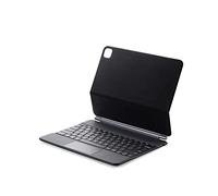 SSLQYLEE Smart Magic Keyboard for iPad Pro 11/12.9/2021-2022/Air 4/Air 5/10.9/2022 Case Cover (Black, Air 4/10.9)