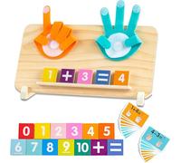 ssltvti Toys for 3 4 5 Year Old Boys Girls,Montessori Toys for 3 Year Old Boys Girls Educational Kids Toys Number Blocks & Maths Cards Games age 3 4 5 6 Year Old Girl Boy Gifts Birthday for Toddlers