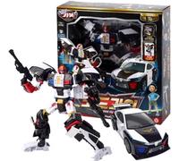 SSmall Hello Carbot The Braves Code Guy Transforming Robot Police Patrol Car Cube