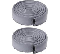 Ssmmam 2Pcs Grey Hydration Bladder Tube Sleeve, Water Bladder Tube Cover Hydration Tube Sleeve Insulation Hose Cover, Running Cycling Water Bag Tube Thermal Hose Cover Accessories
