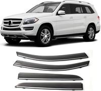 SsMmtin 4 Pcs Wind Deflectors for Mercedes GL GL350 2013-2015, Car Window Rain Cover, Rain Deflector, Side Window Air Deflectors