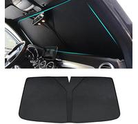 SsMmtin Car Windscreen Sun Shade for Ford Tourneo Custom -2015, Anti-UV Sunscreen Dust Protector Front Window Windshield Cover Visor