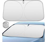 SsMmtin Car Windscreen Sun Shade for Nissan PULSAR, Anti-UV Sunscreen Dust Protector Front Window Windshield Cover Visor