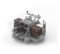 SSMODEL Yao's Studio LY200001A 3D Printed Resin Model Kit Royal Navy 2-Pounder Gun Pom-Pom Octuple Mount Without Shield Type A 4 pcs