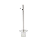 SSNAWBA 1.5" Tri Clamp Thermal Resistance Casing Thermowell Thermometer Cover Stainless Steel 304 Temperature Sensors