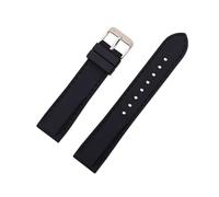 SSNAWBA 16mm 18mm 20mm 22mm 24mm Silicone Watchband Sport Waterproof Men Women Quick Release Bracelet Band Strap Compatible With Gear S3 Ticwatch(Noir,18mm)