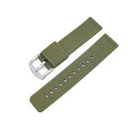 SSNAWBA 18mm 20mm 22mm 24mm Woven Nylon Strap Quick Release Men Sport Replace Wrist Band Compatible With Samsung S3 Compatible With Huawei Watch GT 2 46mm Compatible With Amazfit(Army green silver,20m