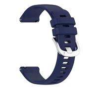 SSNAWBA 18mm 20mm 22mm Silicone Strap Compatible With Vivoactive 6 5 4 4s Band Watch Venu 3 2 2s 3s SQ Forerunner 970 165 Bracelet Wristband(Midnight Blue,18mm)