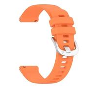 SSNAWBA 18mm 20mm 22mm Silicone Strap Compatible With Vivoactive 6 5 4 4s Band Watch Venu 3 2 2s 3s SQ Forerunner 970 165 Bracelet Wristband(Orange,18mm)