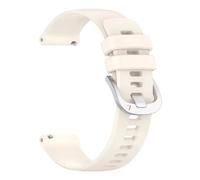 SSNAWBA 18mm 20mm 22mm Silicone Strap Compatible With Vivoactive 6 5 4 4s Band Watch Venu 3 2 2s 3s SQ Forerunner 970 165 Bracelet Wristband(Beige,20mm)