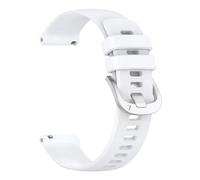 SSNAWBA 18mm 20mm 22mm Silicone Strap Compatible With Vivoactive 6 5 4 4s Band Watch Venu 3 2 2s 3s SQ Forerunner 970 165 Bracelet Wristband(WHITE,22mm)
