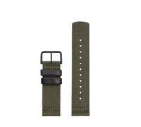 SSNAWBA Black Armygreen Khaki Nylon Watch Strap Compatible With Casio GA-2000/GA-2300 Canvas Watch Strap 24mm Men's Watch Accessory(Armygreen-Black)