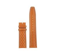 SSNAWBA Universal Retro Cowhide Watch Strap Compatible With Citizen FF Series Pilot CA4500-16X/12E CA4505-80L CA4558 CA4559 Watchband 22mm Bracelet(Khaki-No Buckle)