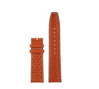 SSNAWBA Universal Retro Cowhide Watch Strap Compatible With Citizen FF Series Pilot CA4500-16X/12E CA4505-80L CA4558 CA4559 Watchband 22mm Bracelet(Brown-No Buckle)