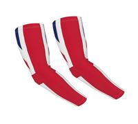 ssnmuk British flag print Ice Silk Sun Protection Arm Cover for Adults,fit for various outdoor activities