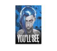 SSNNJQQ You'll See Poster Poster Decorative Painting Canvas Wall Posters And Art Picture Print Modern Family Bedroom Decor Posters 20x30inch(50x75cm)