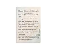 SSOPTMCB Historical Quotes Wall-Art: Jefferson Poster, Founding Father Wisdom on Government & Liberty, Study or Library Decor(Framed,08x12inch(20x30cm))