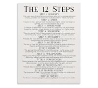 SSOPTMCB Hope and Quotes Canvas Art Inspirational Poster for Overcoming Challenges and Finding Peace Home Decor (Unframed,12x18inch(30x45cm))