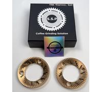 SSP High-Uniformity Espresso Grinding 64mm Flat Burrs (Red Speed Coated)