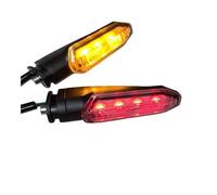 SSPYYM Turning Indicators 12V Motorcycle Turn Signal Lights Dynamic LED Amber Red/White Daytime Light For CB125R 150R CRF250L