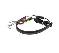 SSPYYM Turning Indicators 1pc Start Scan Flexible LED Motorcycle Stop Light 20CM Tail Parts Strip