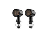 SSPYYM Turning Indicators Motorcycle Turn Signal Lights Amber Red White Brake Light DRL Flashing Indicator For Bobber For Chopper