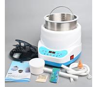 SSQOEGHF 4L Sauna Steam Generator, with Remote Control, Portable Sauna Steamer Pot, Temperature Adjustable, Anti-dry Burning, Home SPA Machine, for Fumigation Beds, Plastic Bath Tubs, Folding Tubs