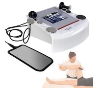 SSQUZA Cet Ret Rf Tecar Physical Therapy Machine Portable 448K Tecar Therapy Diathermy Machine,CET/RET Tecar Therapy Machine for Body Pain,8 Working Head/10 Body Parts to Choose from Spa and Salon