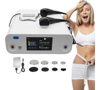 SSQUZA CET RET RF Tecar Physiotherapy Machine Portable 448K Tecar Therapy Diathermy Machine,Tecar Therapy Machine for Body Pain,8 Working Head/10 Body Parts to Choose from for Spa and Salon