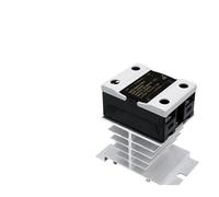 SSR 0-10V 4-20MA 0-5V 10A 25A 40A DA AA DD VA Single Phase Solid State Relay With Heat Sink 1Pcs(40A,4-20mA)